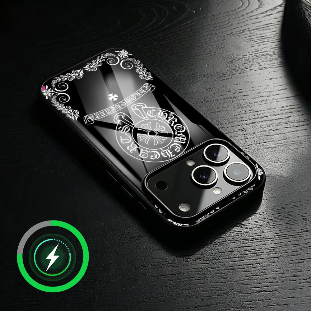 Computer Case - Moda H-Hearts Cool Logolu C-Chrome iPhone