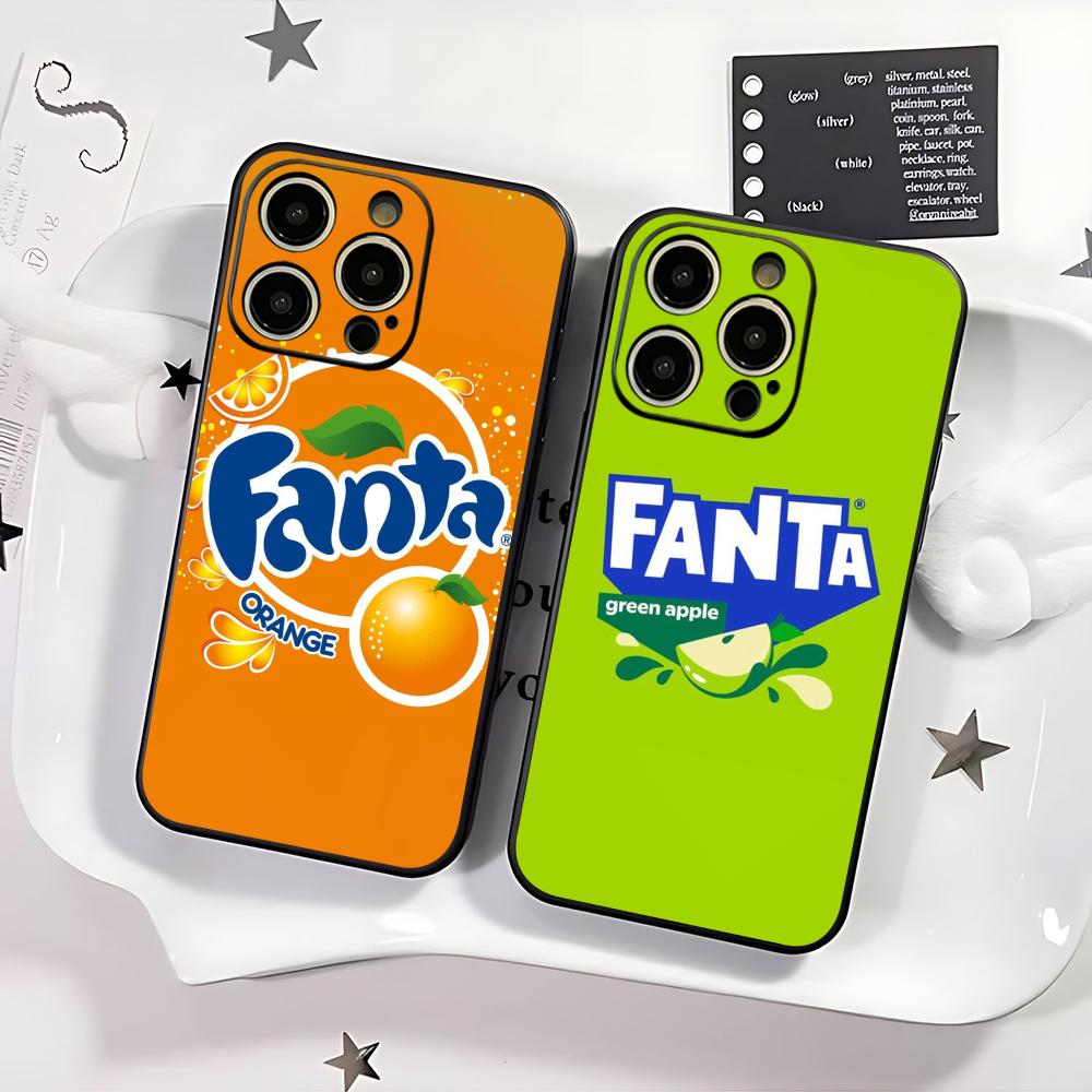 Mini Pc Case - Popüler içecek desenli Fanta Telefon Kılıfı