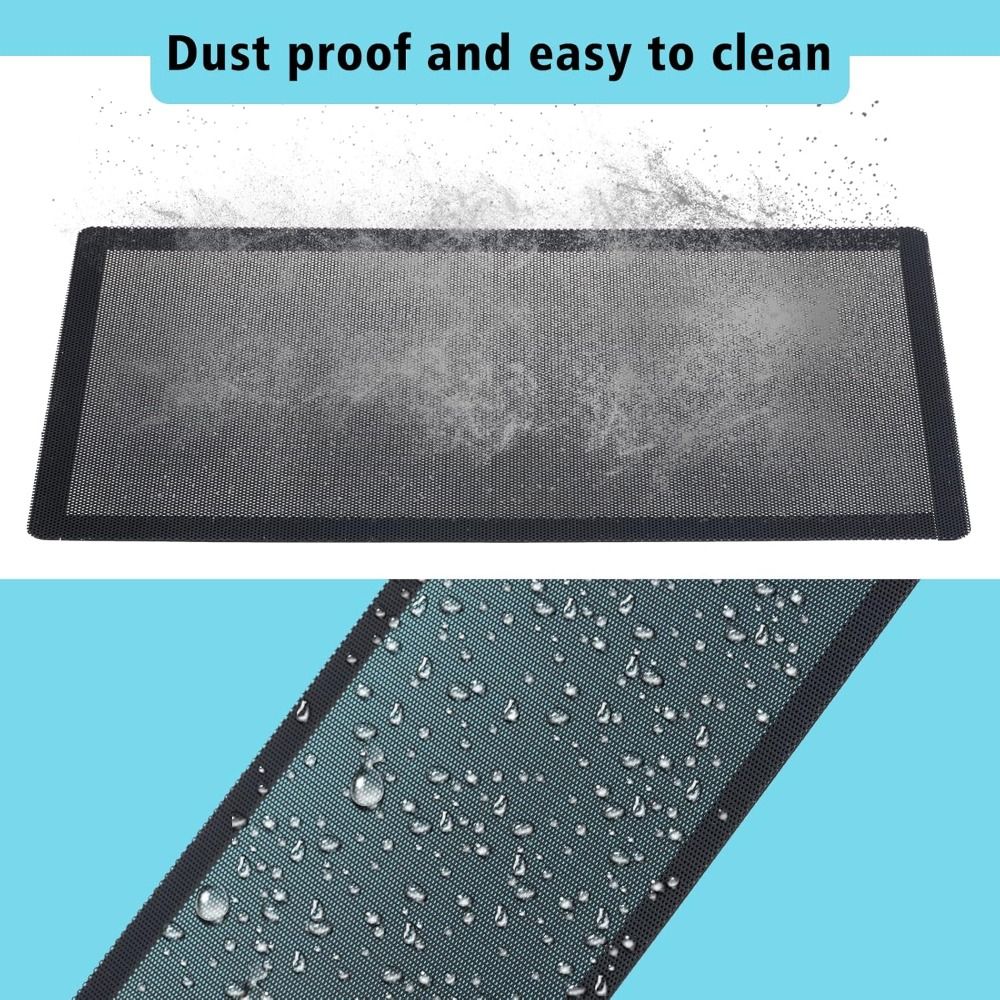 Dust Filter Pc - Yeni PVC Toz Filtresi Kapağı Siyah
