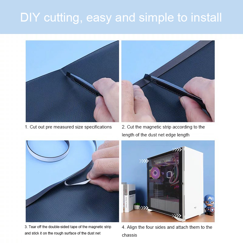 Bilgisayar Kasası için PVC Toz - Dust Filter Pc incelemesi ve fiyatı